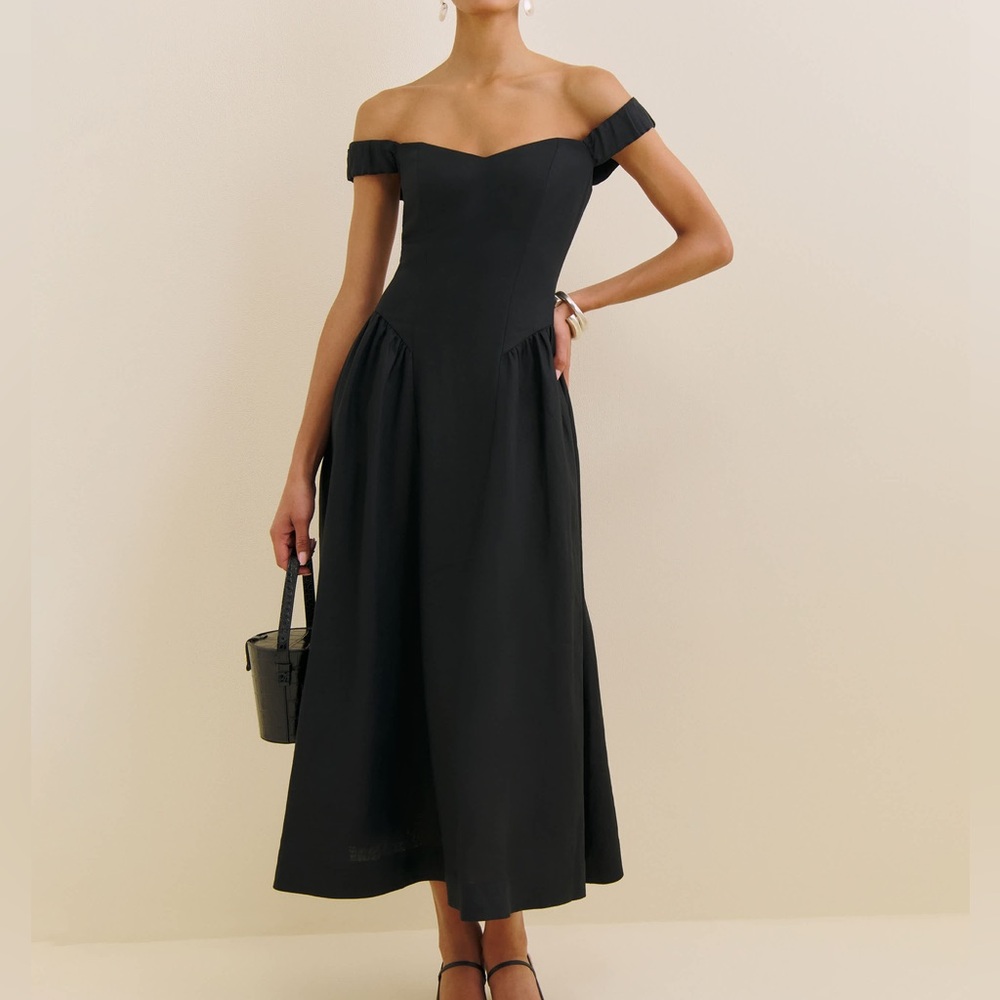Reformation Monet Linen Dress NWOT
